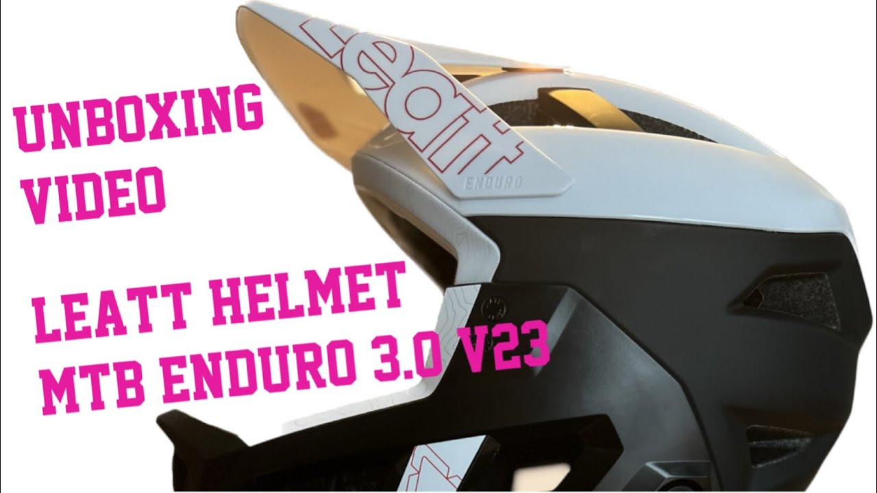New Helmet Day - Unboxing Leatt MTB Enduro 3 V23  Fullface -  #leatt  #enduro  #emtb #enduromtb #mtb