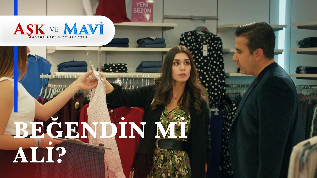 Mavi ve Ali alışverişte! - Aşk ve Mavi 4. Bölüm