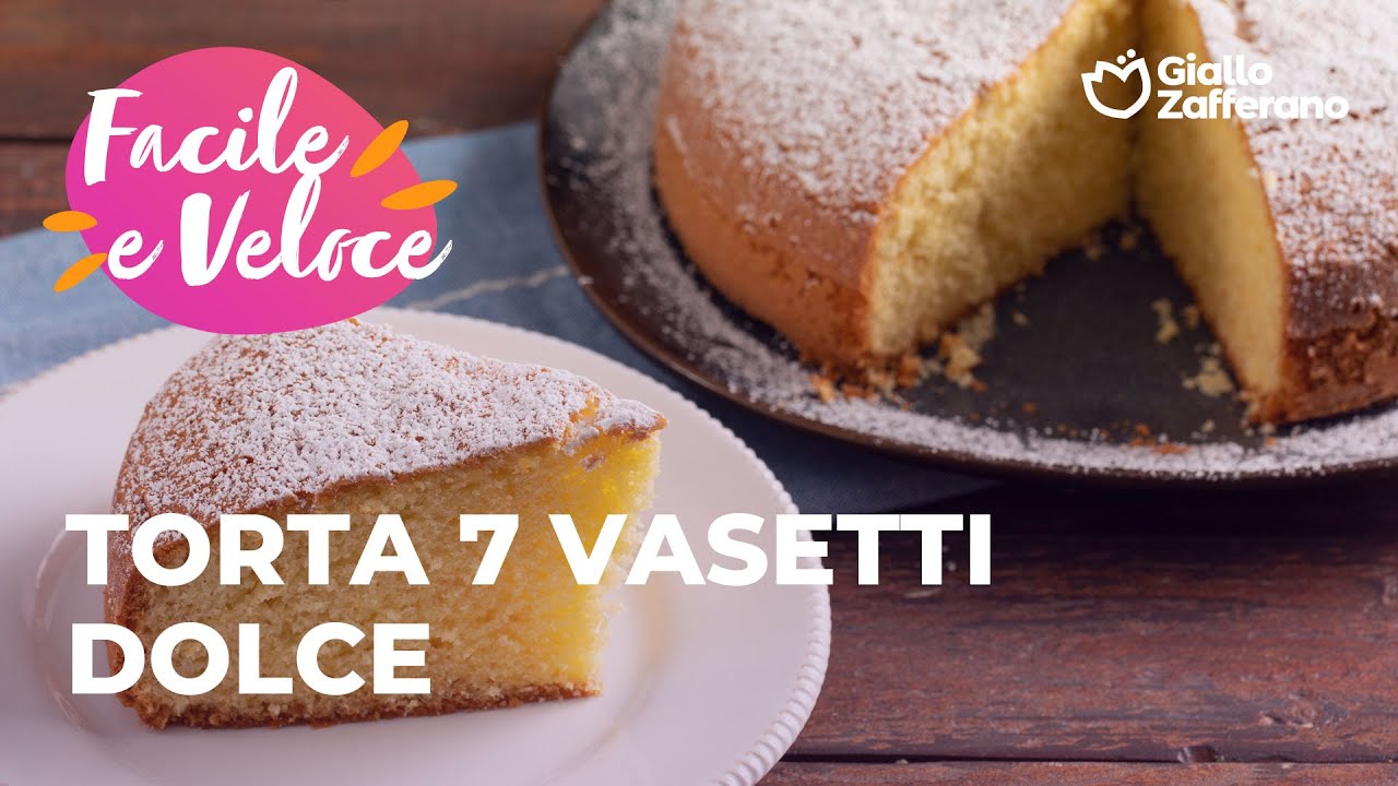 TORTA 7 VASETTI DOLCE: FACILE e GOLOSA!🤤💛
