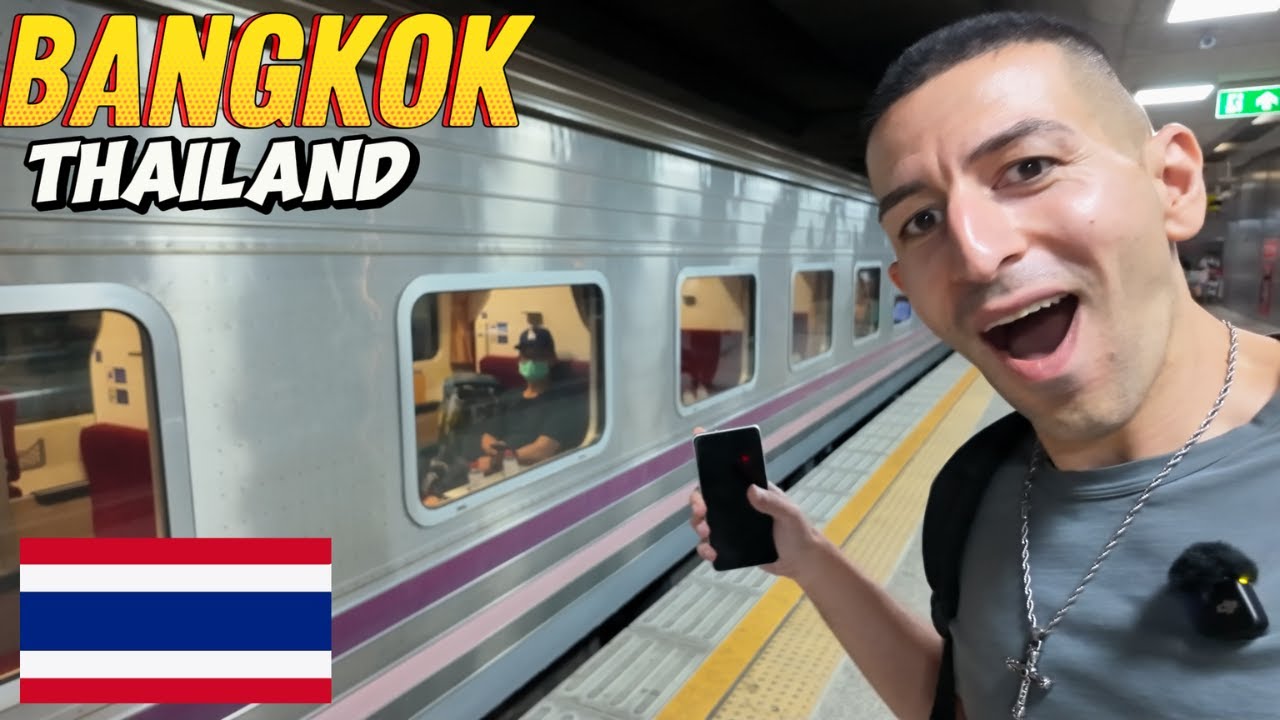 Thailand's futuristic train SHOCKED me! (wow! This is AMAZING!) 🇹🇭
