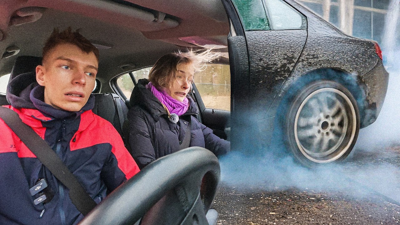DRIFTINAU su savo mergina = sulaužiau naują BMW