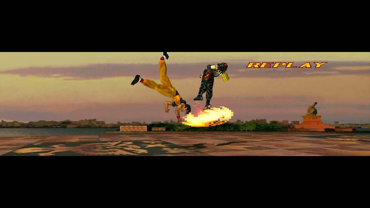 Tekken 2 | 32:9 | PS1 Duckstation Emulation