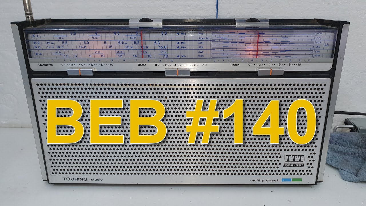 BEB #140: Can we repair it? Vintage ITT Transistor Radio (Touring Studio 104)