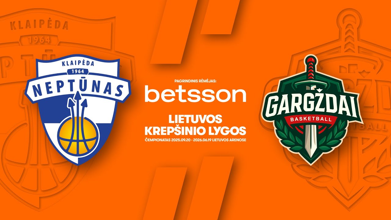 LKL, kurią remia Betsson, rungtynių apžvalga: &bdquo;Neptūnas&ldquo; - &bdquo;Gargždai&ldquo; [2025-10-11]