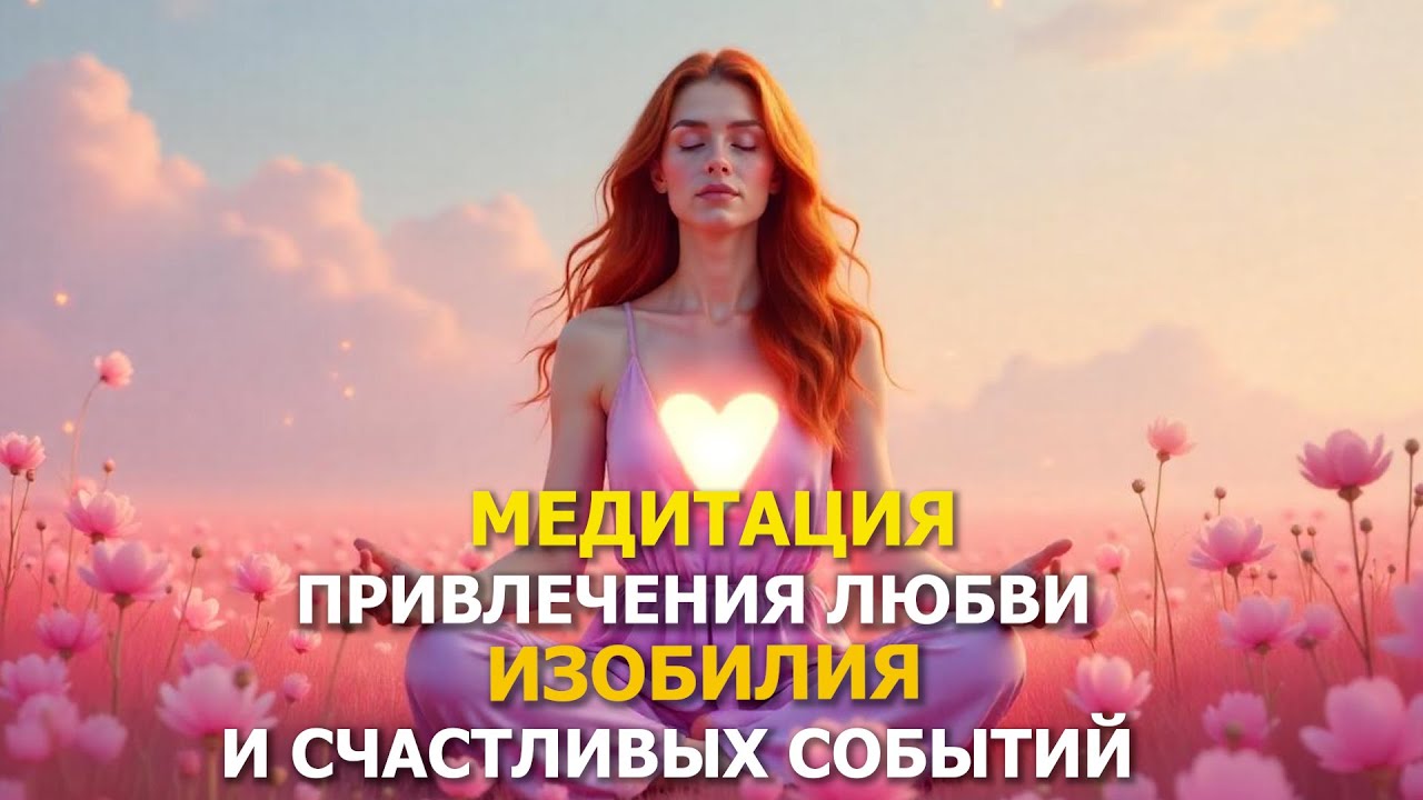 🌸 Медитация на привлечение любви, изобилия и счастливых событий