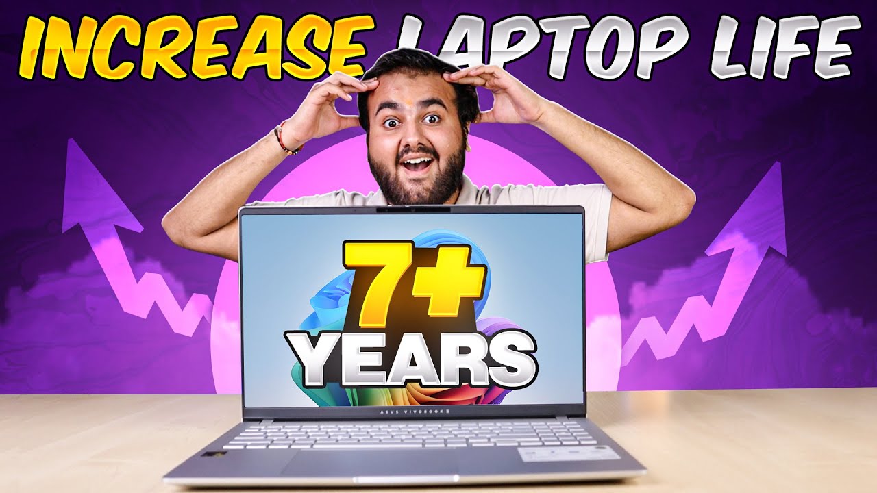 Increase Your Laptop's Life 📈 - By Doing These STEPS !! ✅