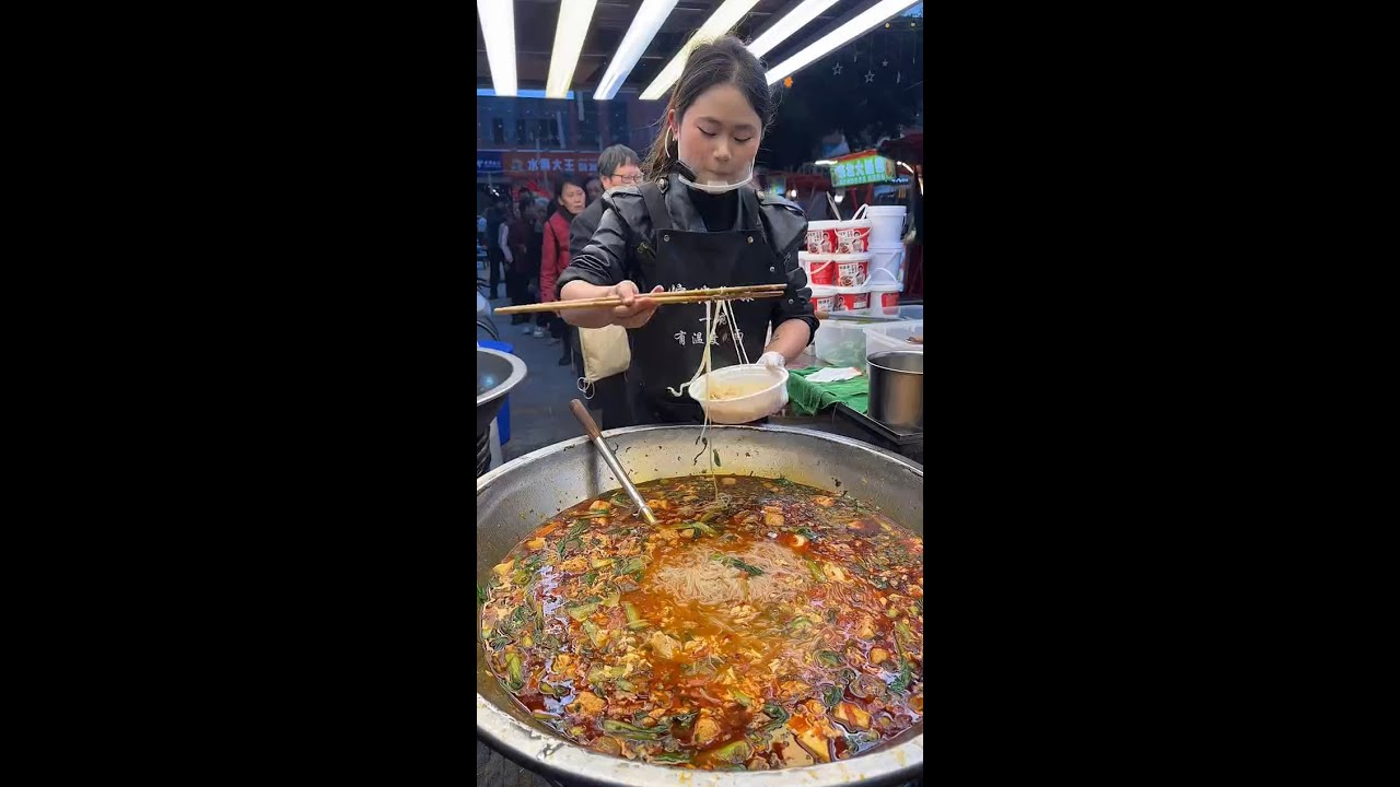 🔴 LIVE: Giant Noodle Pot Feast | China Street Food in Action POV Cooking Show