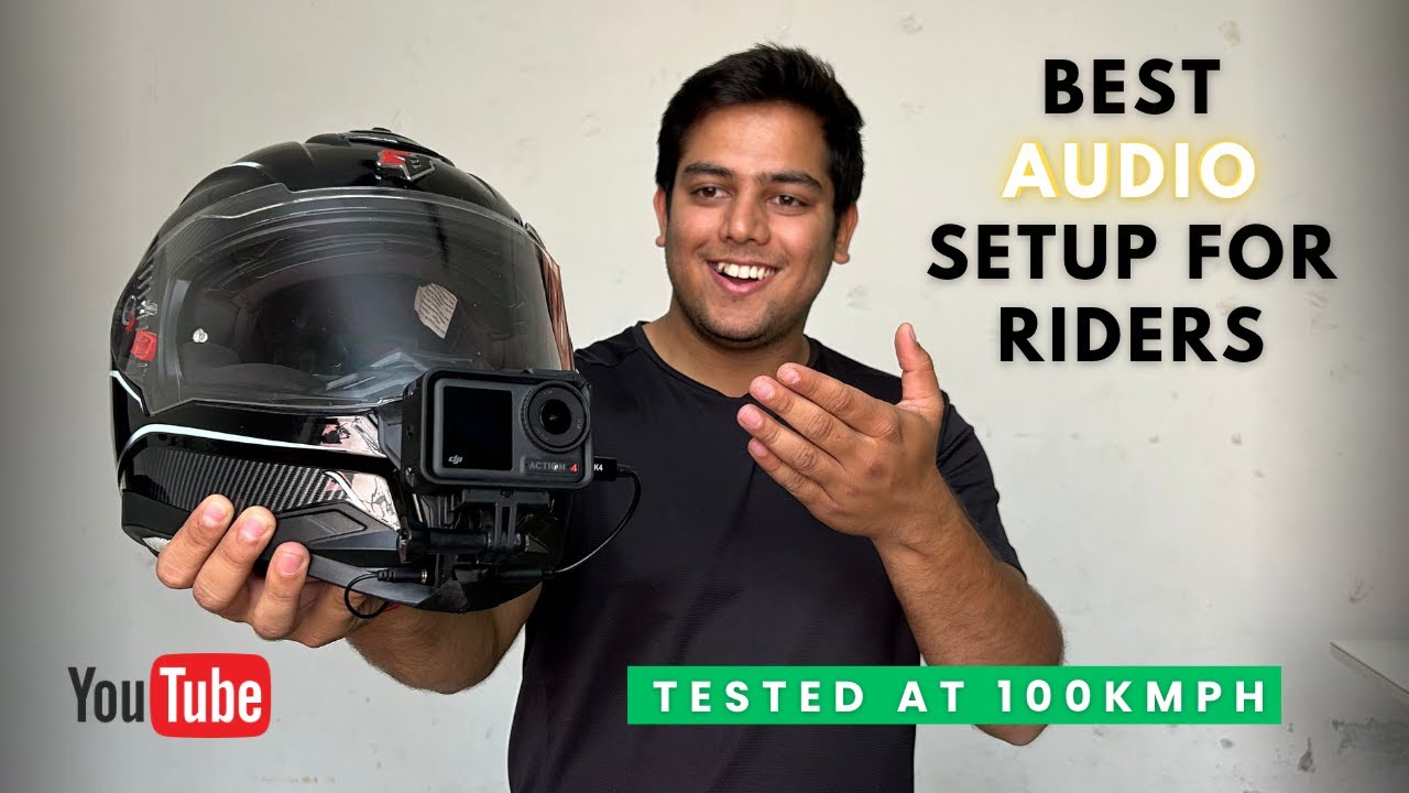 “How I Set Up My Helmet Mic🎙️| Crystal Clear Audio for Motovlogs”