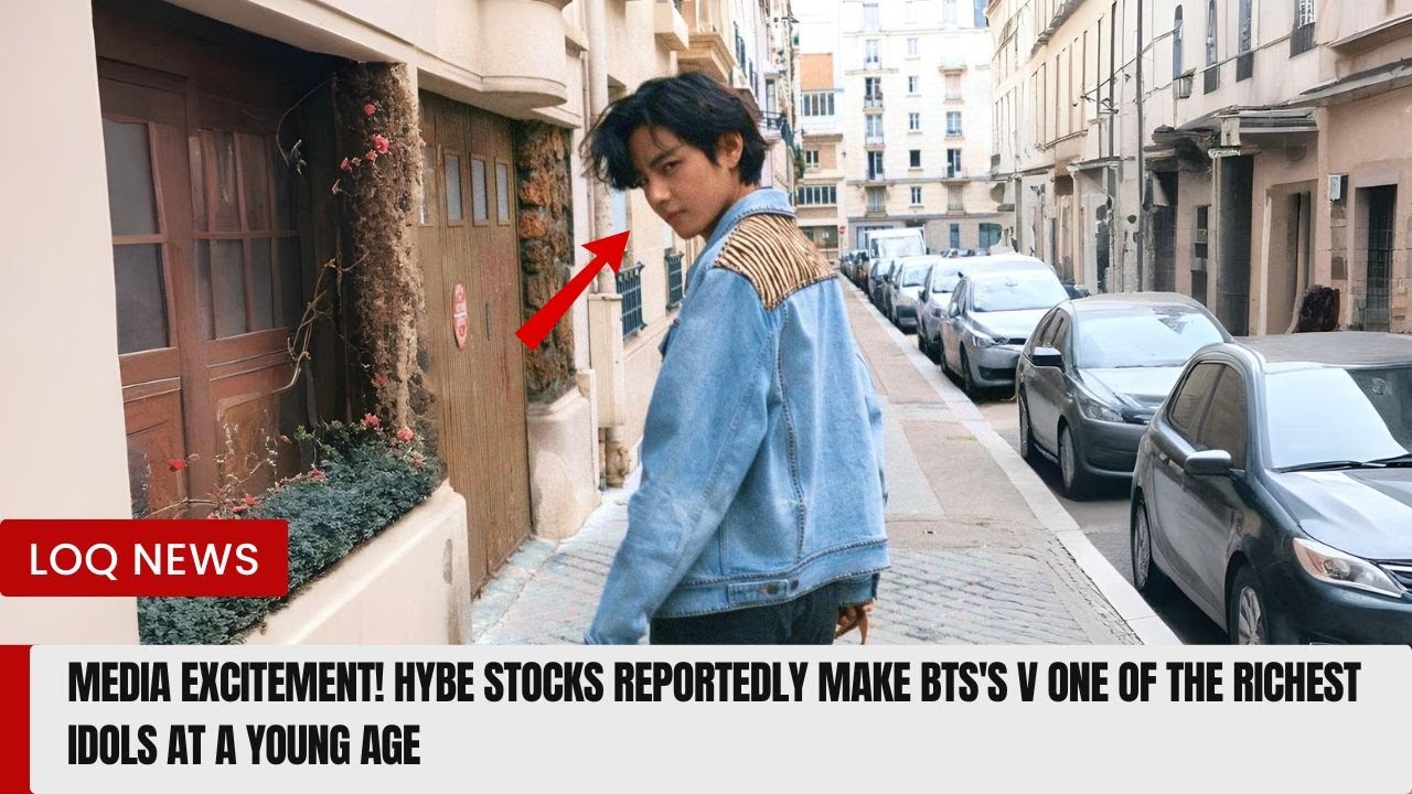 По сообщениям, акции HYBE сделали Ви из BTS одним из самых богатых айдолов в молодом возрасте.