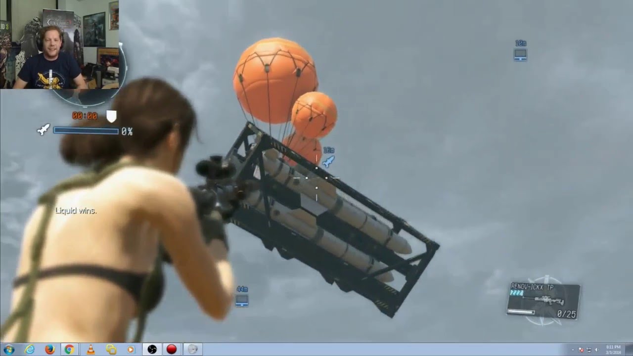 MGO Quiet Gameplay