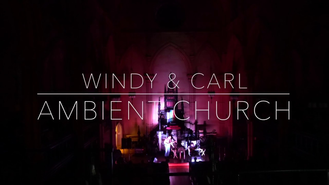 Windy & Carl LIVE at Ambient Church NYC (w/ analog oil visuals)