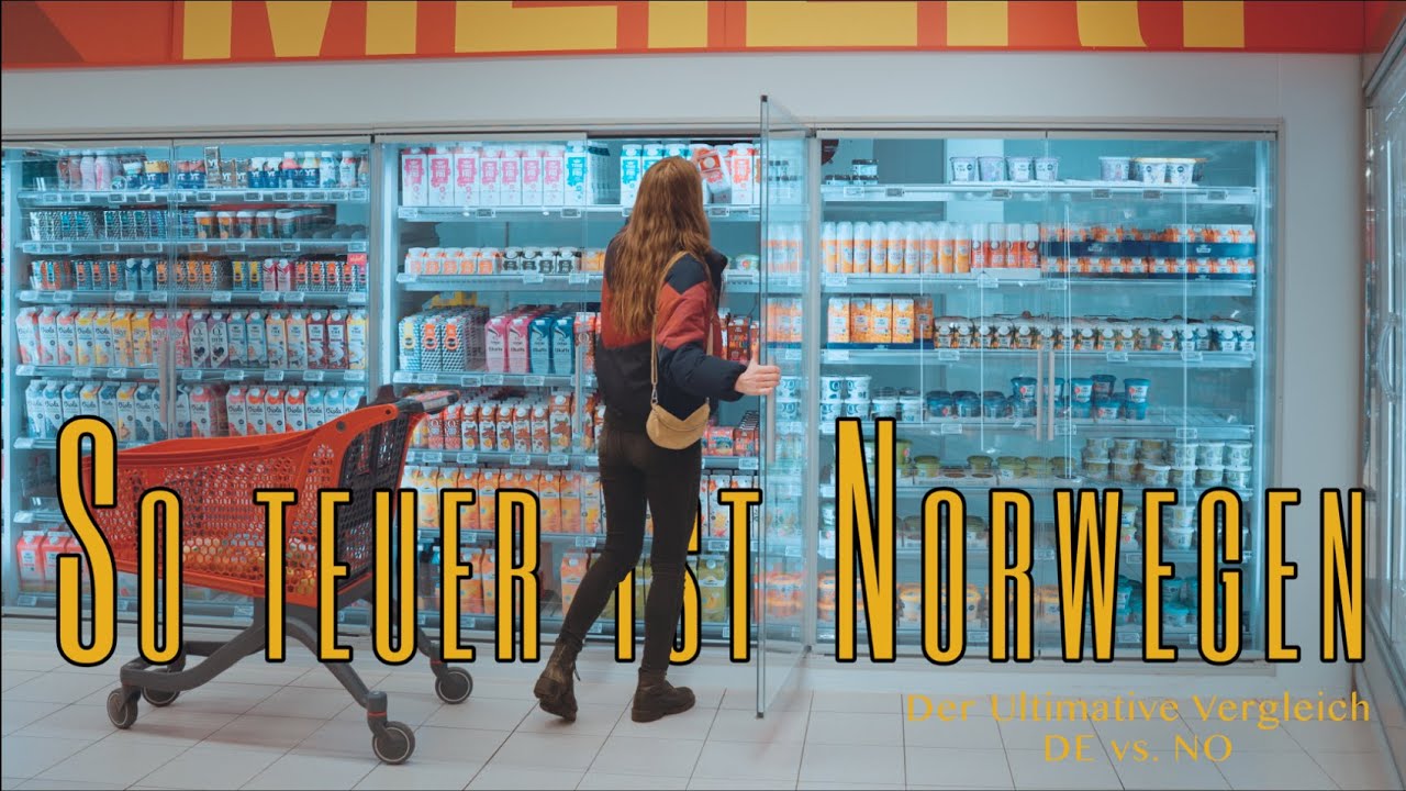 Wie TEUER ist einkaufen in NORWEGEN 🇳🇴 I Preisvergleich DE vs. NO I Folge 46