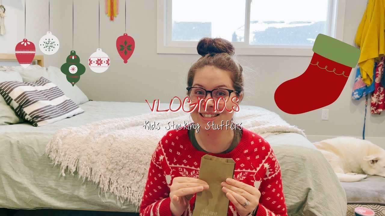 Stocking Stuffer Ideas | What's In My Kids Stockings | Vlogmas 2021
