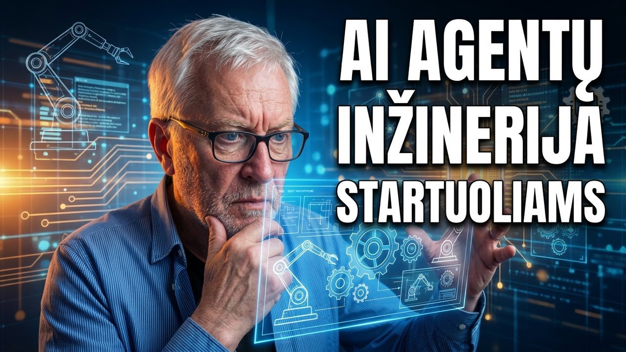 DI agentai, kurie planuoja ir veikia: Pilnas inžinerinis vadovas startuoliams