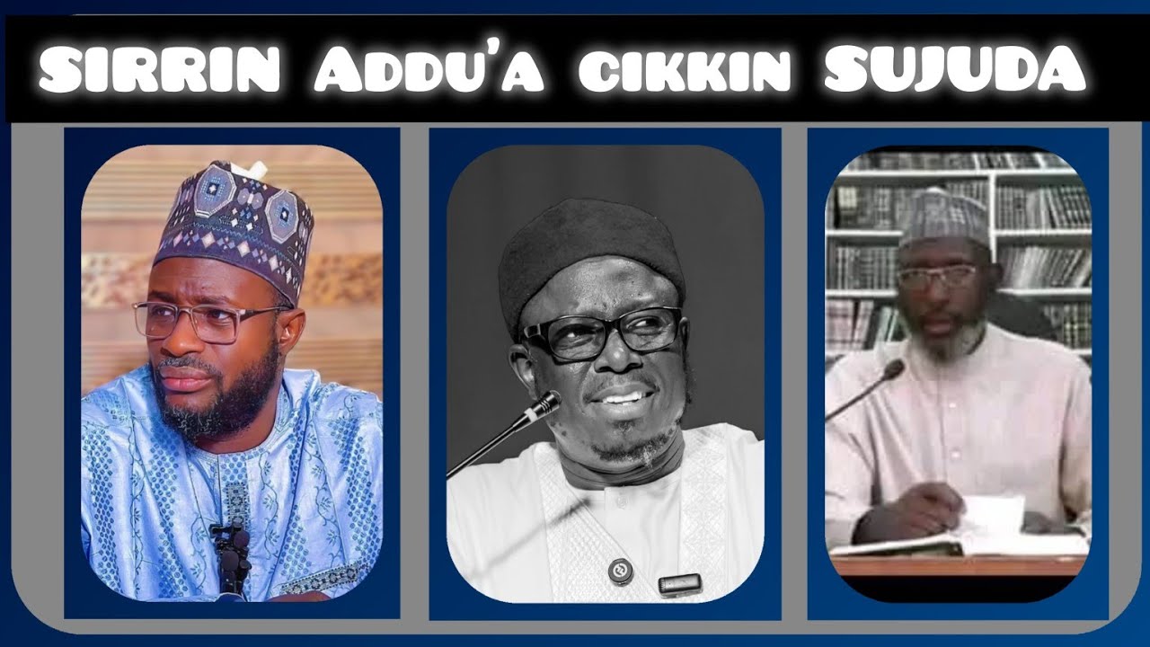 SIRRI ADDUAR CIKIN SUJUDA DA SIFFAR SUJUDA