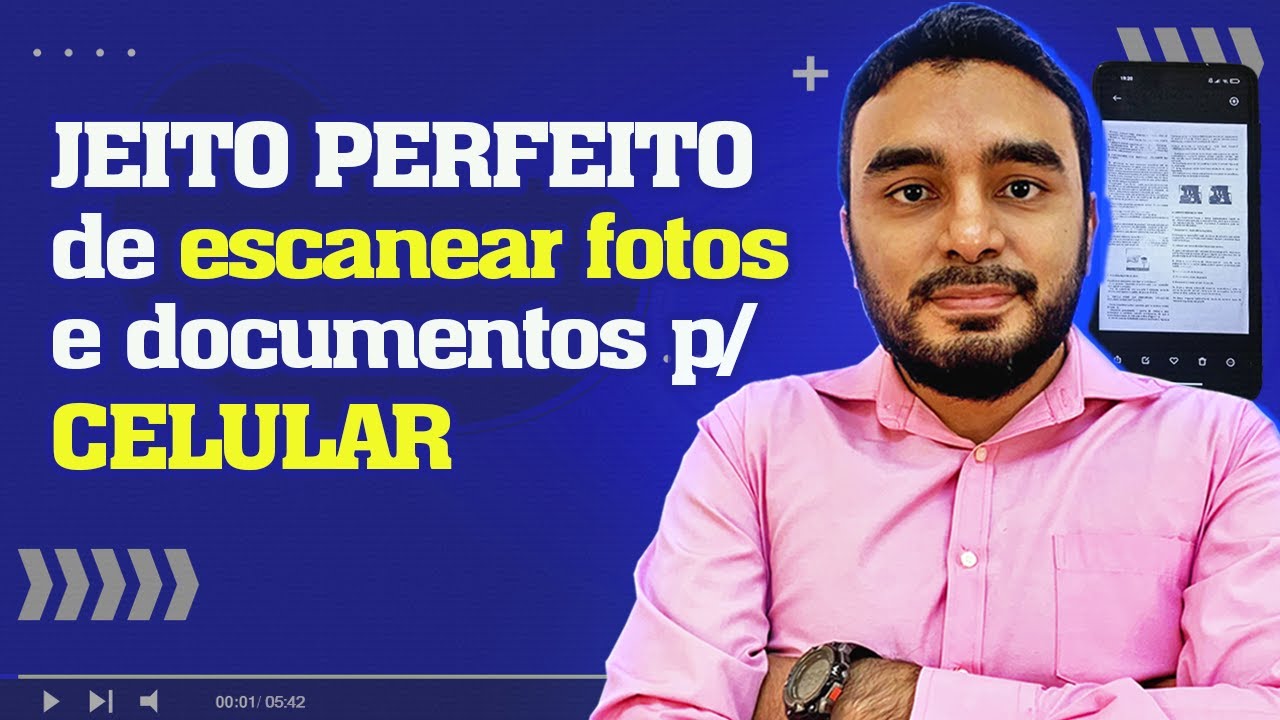 Melhor Aplicativo para ESCANEAR Documentos e Fotos DE FORMA PERFEITA