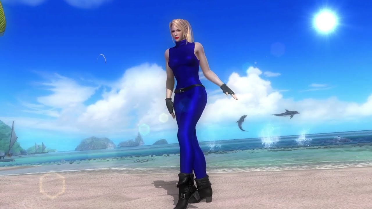 Sarah Bryant in her Classic Virtua Fighter 2 Outfit in Dead or Alive 5