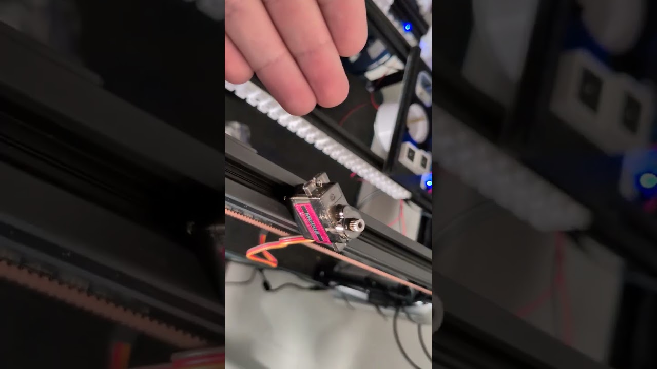 Panda placer servo alignment process