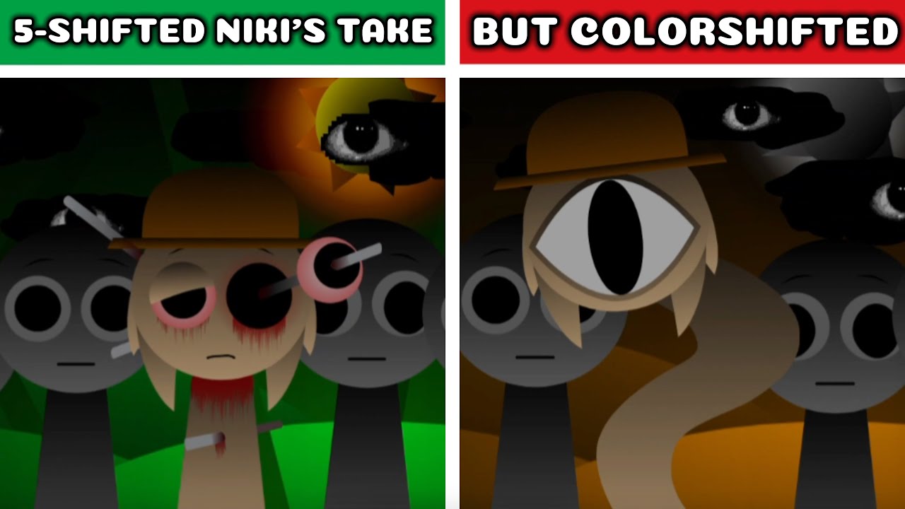 Incredibox Sprunki 5-Shifted Niki's Take — Original vs Colorshifted: Who’s Stronger?