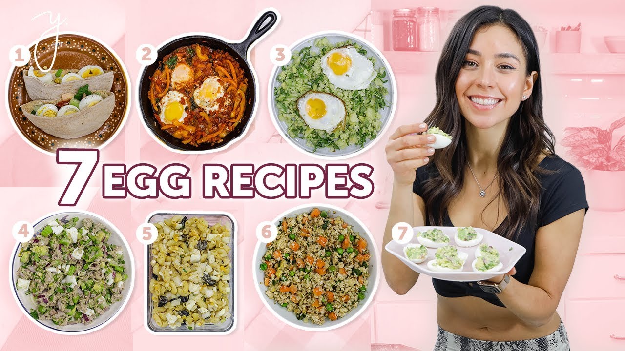 7 EGG RECIPES FOR THE WEEK 🍳 Healthy & Delicious!