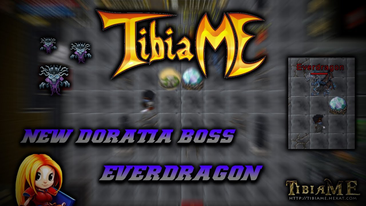 TibiaME Doratia | Where And How to kill Everdragon  (NEW BOSS)