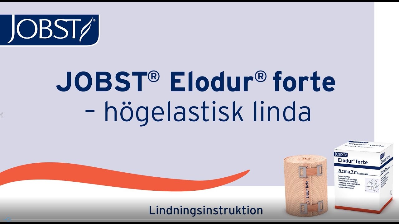 Lindningsinstruktion JOBST&reg; Elodur Forte
