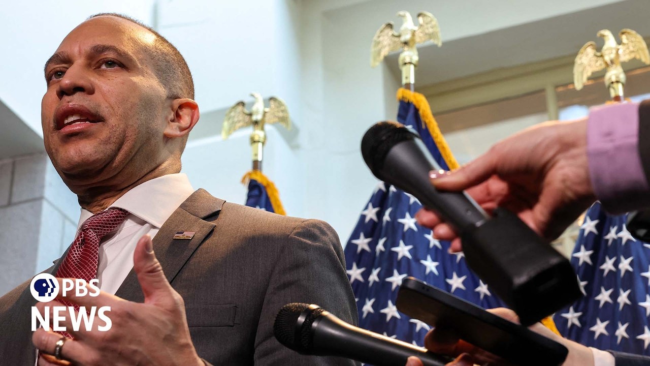 WATCH LIVE: Jeffries speaks after House Republicans reject Senate bill to fund DHS and end shutdown