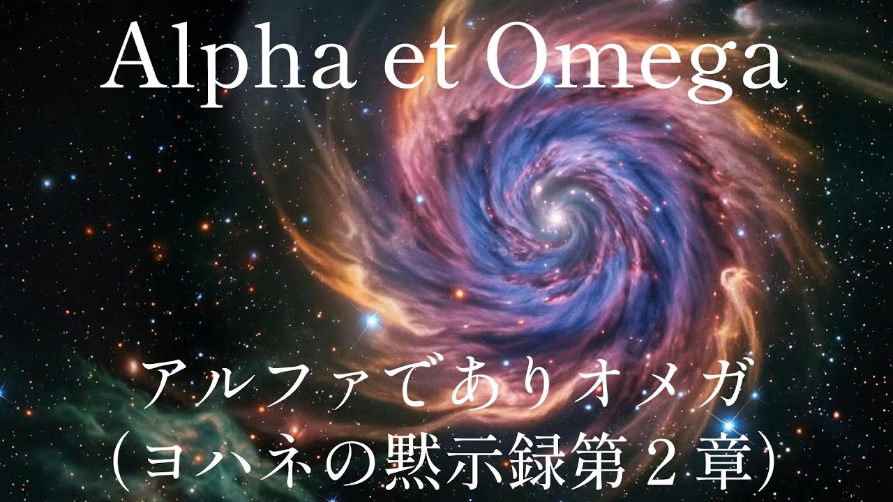 🎵 Alpha et Omega　アルファでありオメガ 〜ヨハネの黙示録第２章
