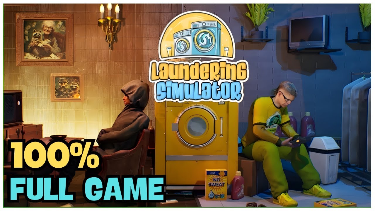 Laundering Simulator 100% Full Gameplay Walkthrough + All Achievements (No Commentary)