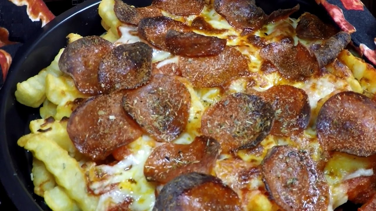 Pepperoni Pizza Fries Air Fried