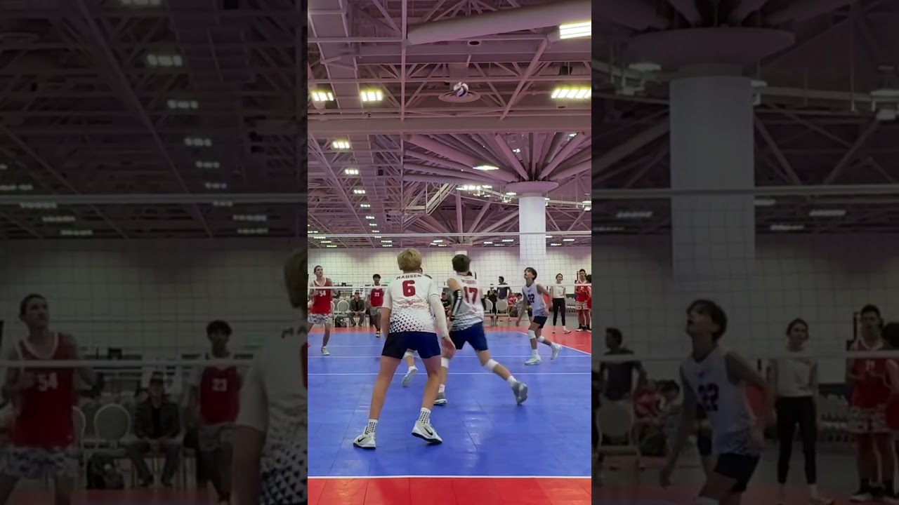 One of my passes from day 1 of nationals!! 🏐🏐🏐 #trending #volleyball #nationals #usav