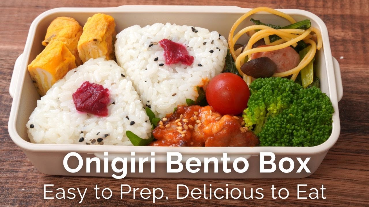 #34 Freezer-Friendly Bento Box | Easy Japanese Lunch Ideas
