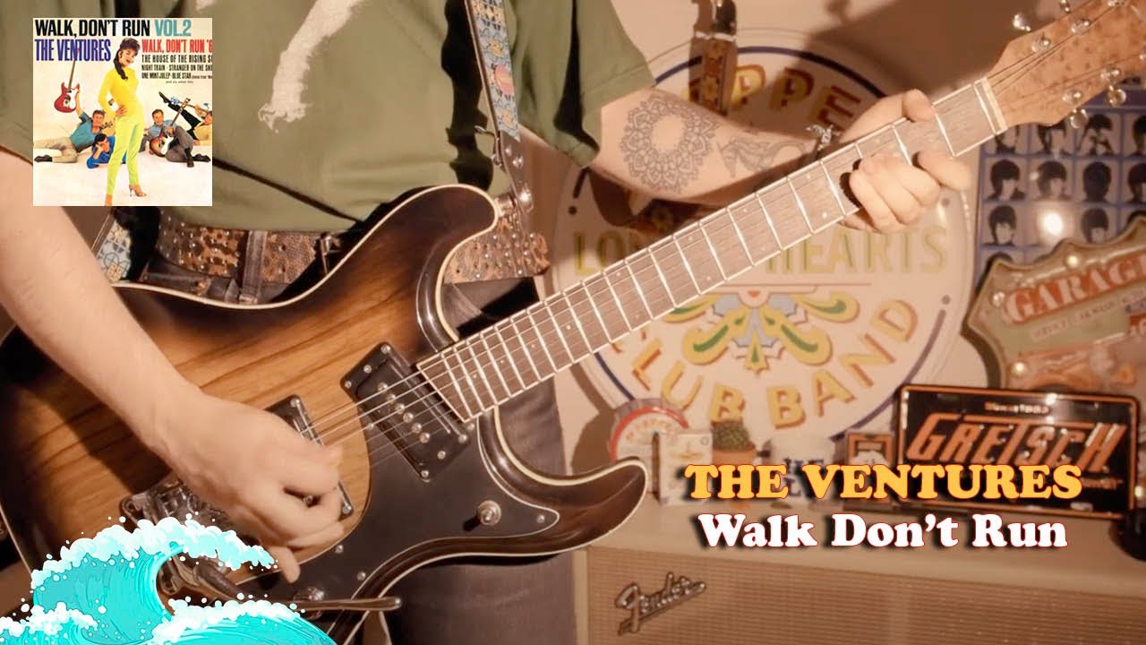 The Ventures - Walk Don't Run (Surf-Rock cover)