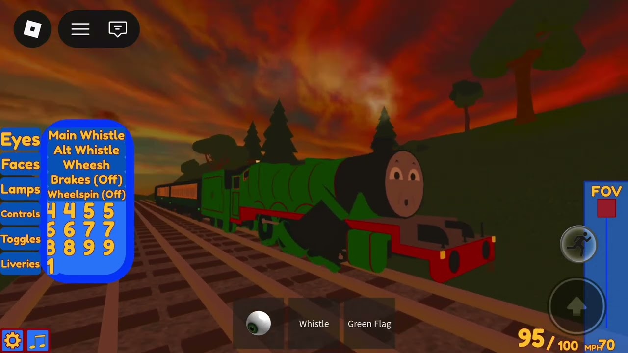 Sodor fallout Henry and duck try to escape the blast but failed( ep 1 