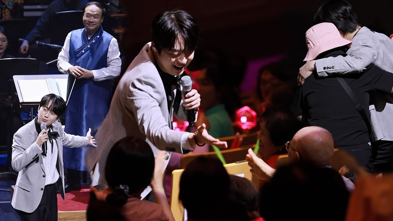 이찬원 영남대 직속 '찐 선배' 김현호 단장님과 국악 관현악단의 혼연일체! ' 갑자기 사라진 인이어 사건 + 전설로 남을 '안기 서비스' + 스님이 염주 손목에 채워주신☺️