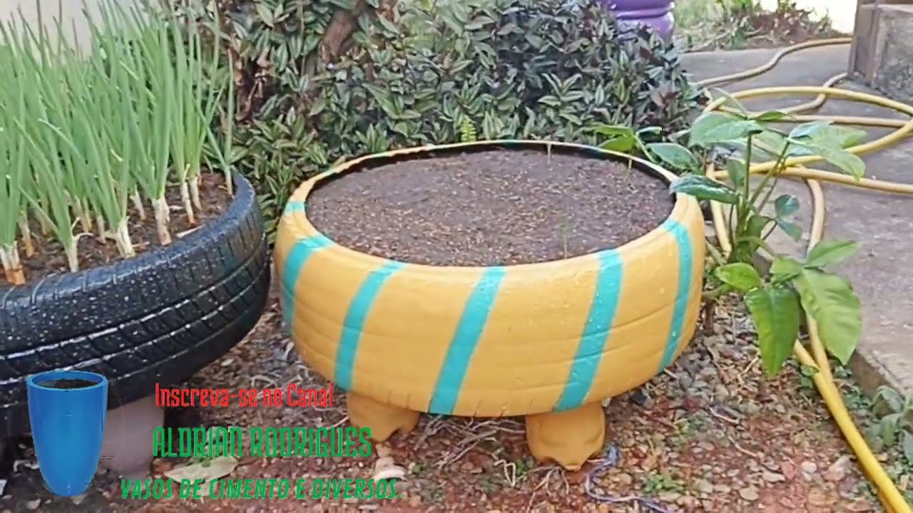 RECICLAGEM COM PNEU DE CARRO