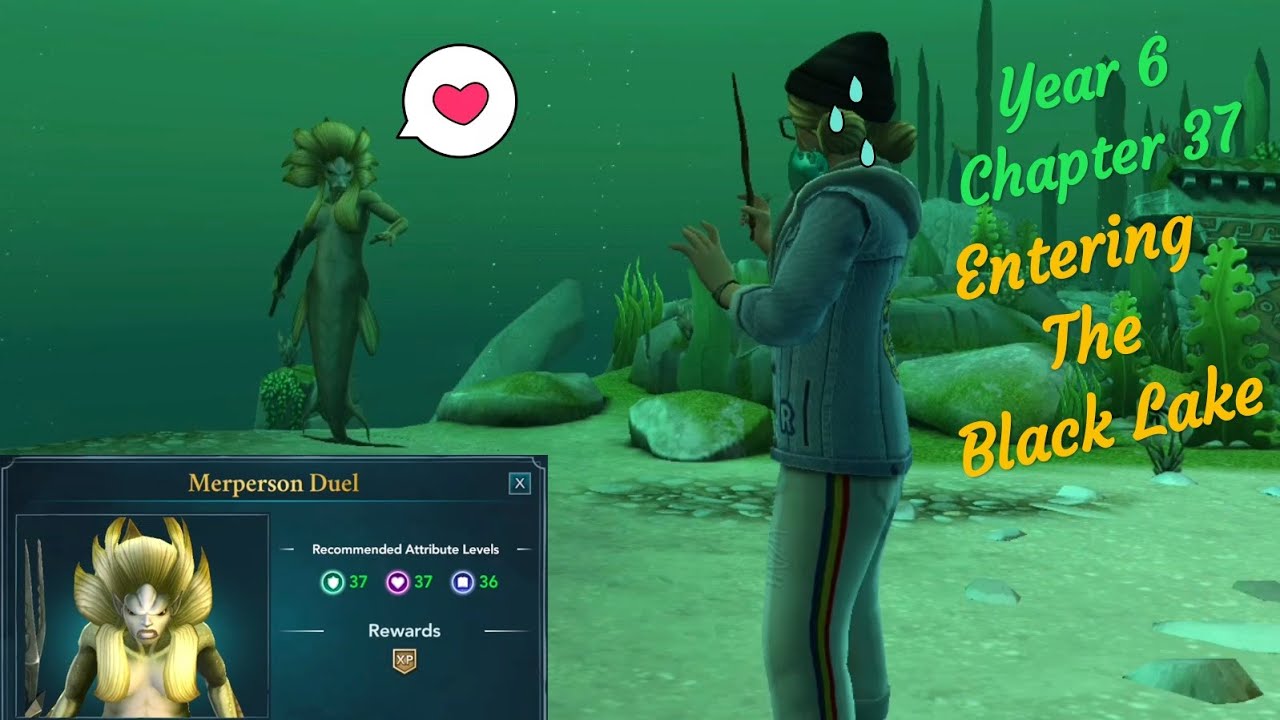 Year 6 Chapter 37 Entering The Black Lake Harry Potter Hogwarts Mystery
