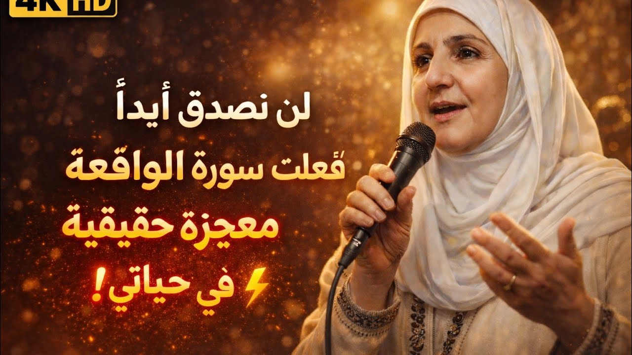 ✅ لن تصدق ماذا فعلت سورة الواقعة في حياتي… معجزة حقيقية!