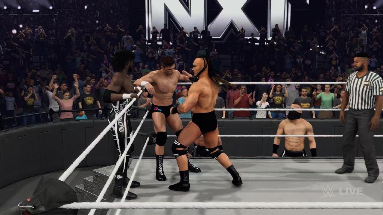 NXT- Darkstate vs Swipe right