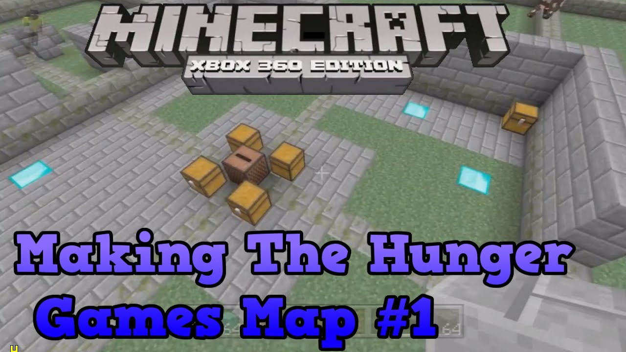Minecraft Xbox 360 Creative - Making The Hunger Games Map