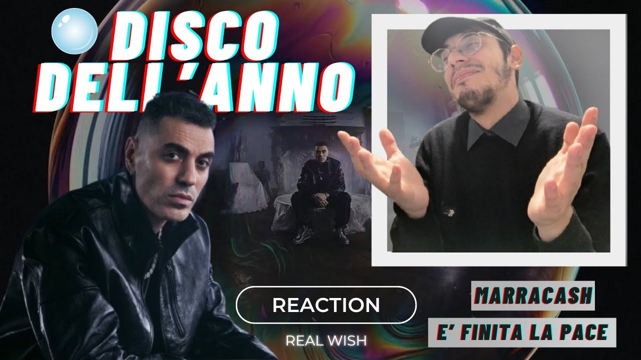 È FINITA LA PACE - MARRACASH (CI HA FATTO IL REGALO DI NATALE!) | REACTION (Analisi dei testi)