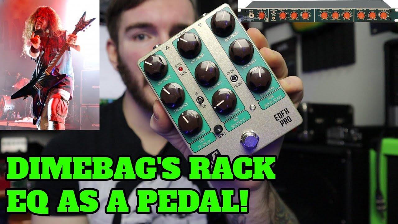 Dimebag's Rack EQ IN A PEDAL - Master Effects EQFH Pro VS Furman PQ3
