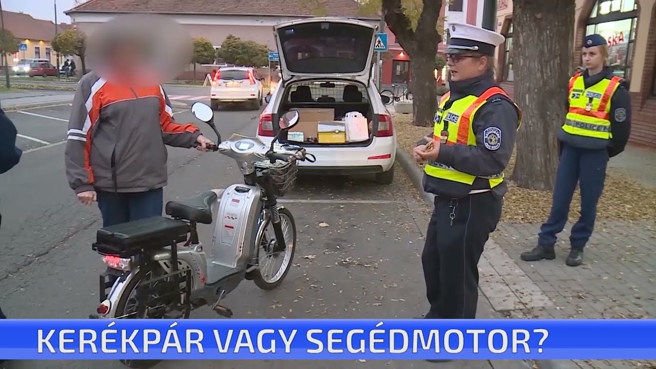 Kerékpár vagy segédmotor?