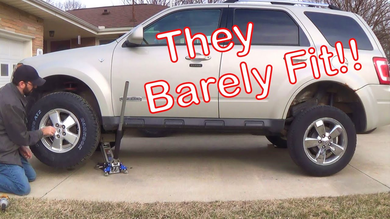 Spirit The Off-road Ford Escape Gets New Meats!! And Other Nice Things Too!