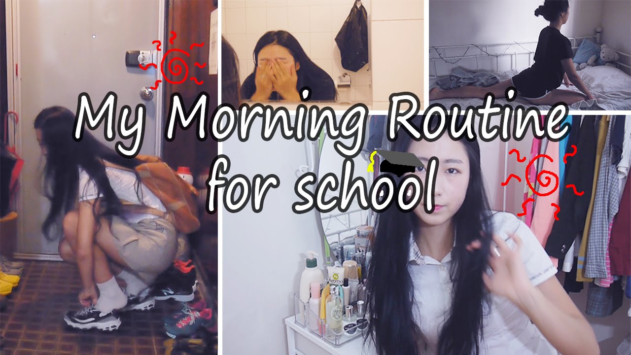 흔한 한국 여고생의 (개학날)아침 / My Morning Routine for school ☀