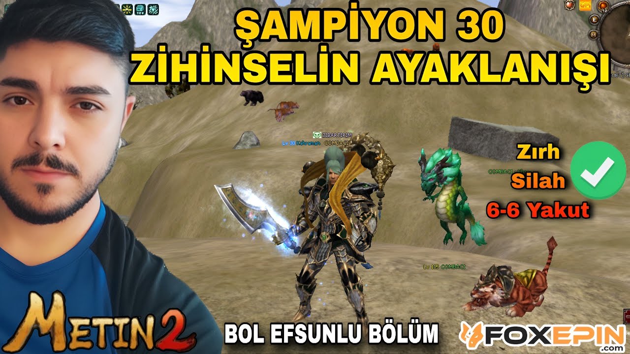🤬ZİHİNSEL İÇİN TÜM EPİ HARCADIM! 😱YENİ ZIRH VE SİLAH? Metin2 TR Ruby#398 #metin2