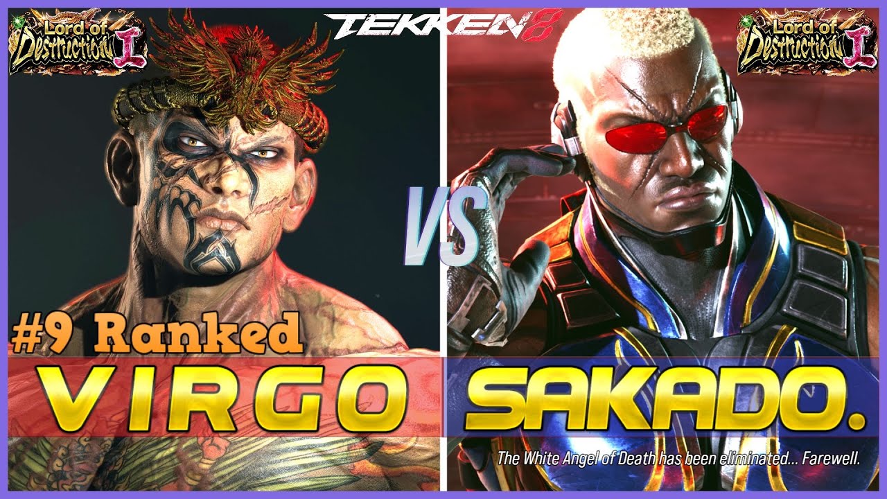 T8 ▰ VIRGO (#9 Ranked Fahkumram) Vs SAKADO (Raven) ▰ Tekken 8 High Level Gameplay