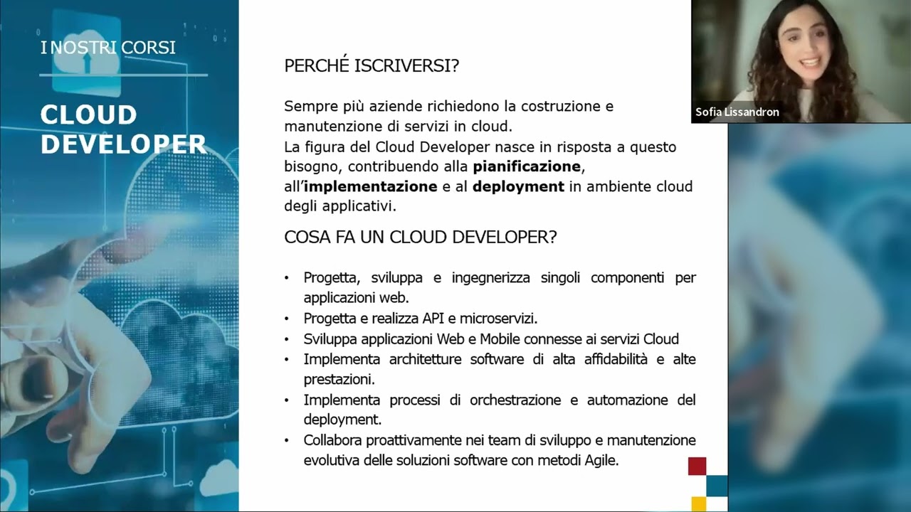 Artificial Intelligence & Data Specialist 💻 ITS Digital Academy 'Mario Volpato'