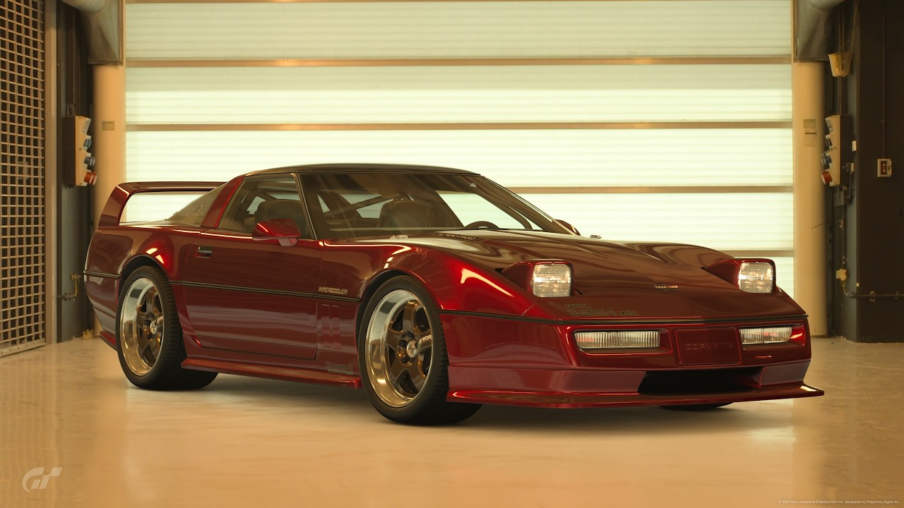Gran Turismo® 7 25th PS4 Pro, Engine Room: ZR-1 C4 (WB) '89 Regulator 🐯