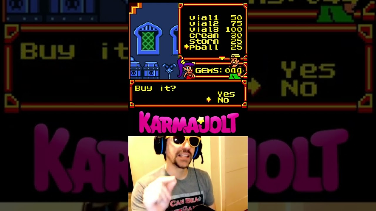 The Infinite Money Glitch in Shantae (Game Boy Color) - A Wild Glitch Appears! #shorts